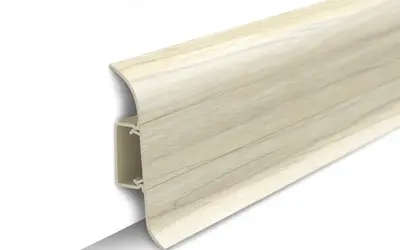 Плинтус напольный ПВХ Идеал Классик 55 мм 262 Клен вермонт