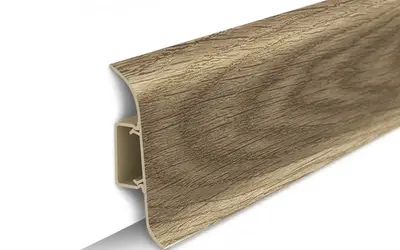 Плинтус напольный ПВХ Идеал Классик 55 мм 321 Падук