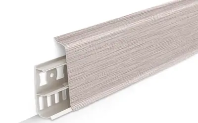 Плинтус напольный ПВХ Идеал Деконика 70 мм 274 Сосна северная