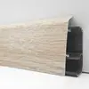 Плинтус напольный ПВХ Декор Пласт 67 мм LL002 Мапле