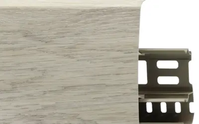 Плинтус напольный ПВХ Лайн Пласт 85 мм LS009 Уфук