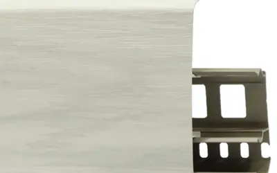 Плинтус напольный ПВХ Лайн Пласт 85 мм LS011 Груша светлая