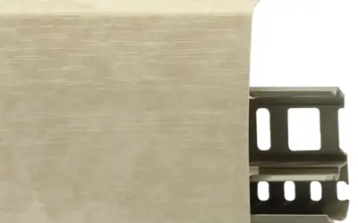 Плинтус напольный ПВХ Лайн Пласт 85 мм LS012 Керамогранит