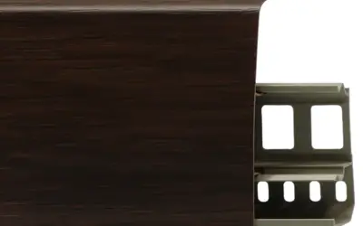 Плинтус напольный ПВХ Лайн Пласт 85 мм LS018 Панга-Панга