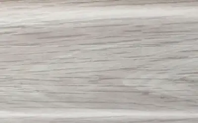 Плинтус напольный ПВХ Рико Лео 56 мм 147 Тополь Ливадия