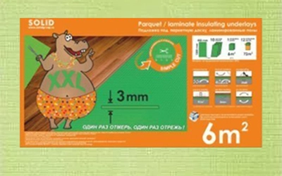 Подложка из пенополистирола Solid 3мм