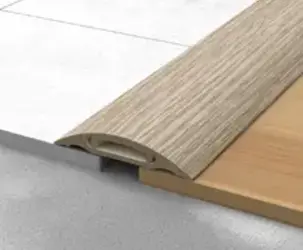 Порог с монтажным каналом Ideal 42мм/1,6м в цвет дерева