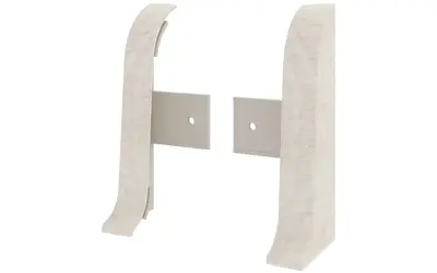 Заглушки Vox Smart Flex / Вокс Смарт Флекс 55 мм в цвет плинтуса