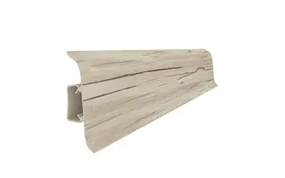 Плинтус напольный ПВХ Vox Smart Flex 55 мм 5119 Дуб каррара