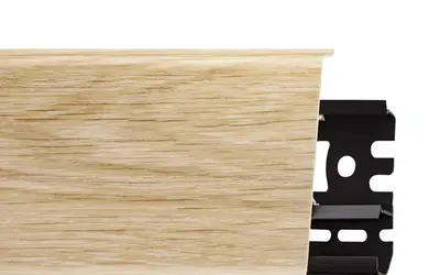 Плинтус напольный ПВХ Arbiton Indo 70 мм 04 Дуб Лингбург