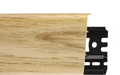 Плинтус напольный ПВХ Arbiton Indo 70 мм 05 Дуб Виндстон