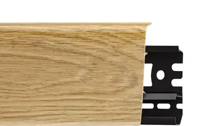 Плинтус напольный ПВХ Arbiton Indo 70 мм 09 Дуб Изысканный