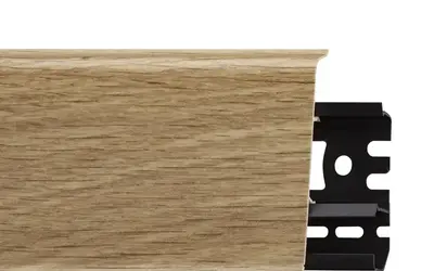 Плинтус напольный ПВХ Arbiton Indo 70 мм 10 Дуб Бурбон