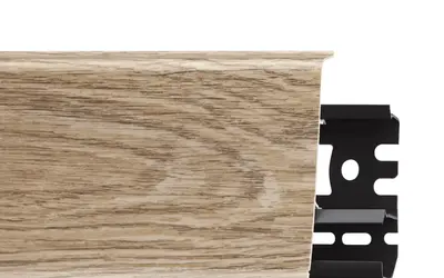 Плинтус напольный ПВХ Arbiton Indo 70 мм 11 Дуб Скальный