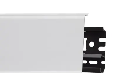 Плинтус напольный ПВХ Arbiton Indo 70 мм 40 Белый Матовый