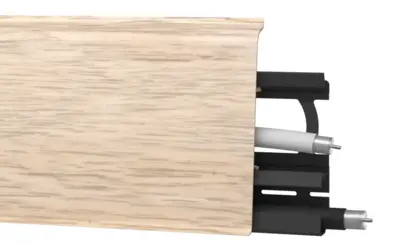 Плинтус напольный ПВХ Arbiton Indo 70 мм 103 Дуб Гавана