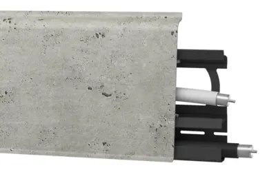 Плинтус напольный ПВХ Arbiton Indo 70 мм 133 Оксфорд