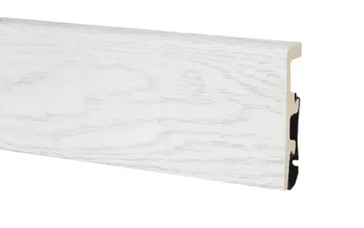 Плинтус напольный из полистирола Arbiton Integra 03 Ясень Снежный