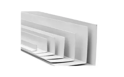 Угол ПВХ Ideal белый 20х20мм/2,7м