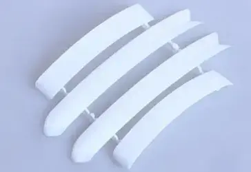 Набор комплектующих для наличника ПВХ 70мм Идеал в цвет наличника