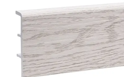 Плинтус напольный из полимера Rico Concept RC80010 Ясень арктик