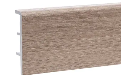 Плинтус напольный из полимера Rico Concept RC80015 Вишня Гамильтон