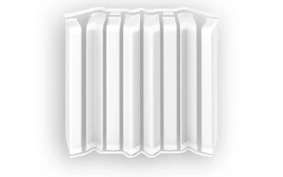 Накладки для плинтуса прямоугольного Идеал Дюра 001 Белый