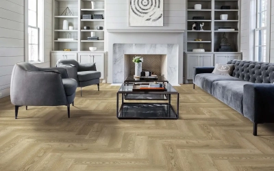 Виниловый пол SPC Zeta Pro Ёлочка промасленная ZTH010-1