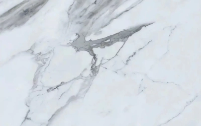 Виниловый пол SPC Zeta Pro Мрамор белый ZTS001